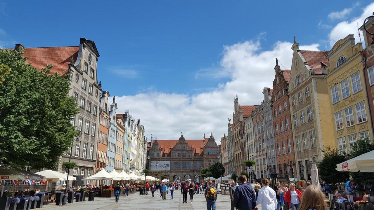 Apartmán Platinium Ogarna Old Town Gdaňsk Exteriér fotografie